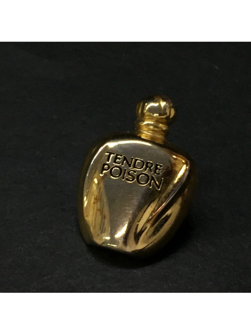 Vintage Christian Dior Tendre Poison Perfume Bottle Brooch Pin👝